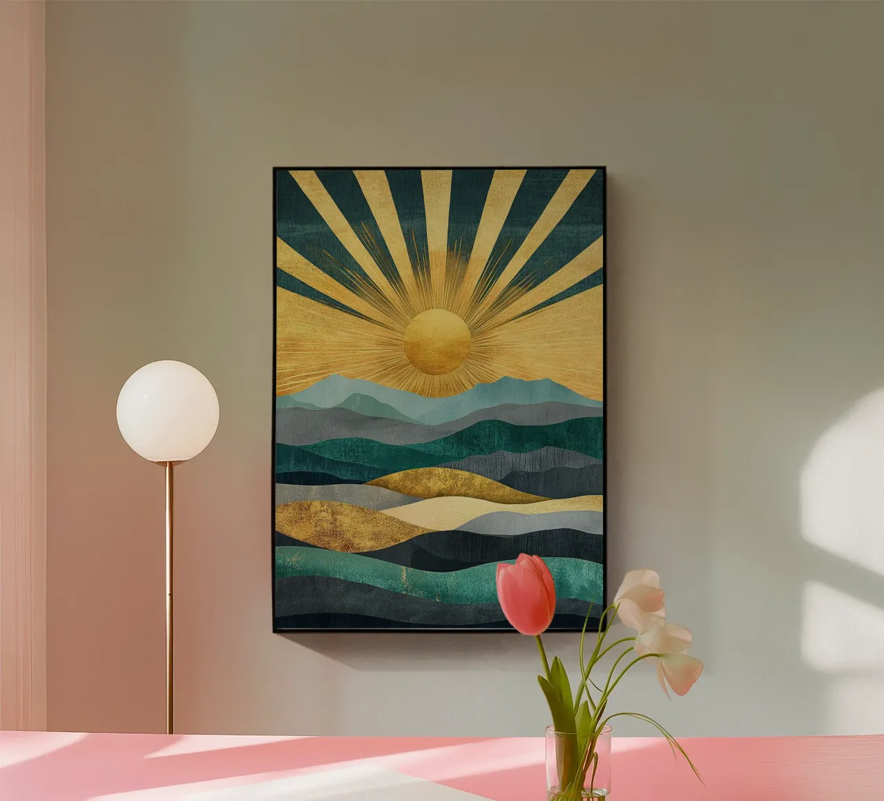 Sunlit Heights plexiglass da Niklas