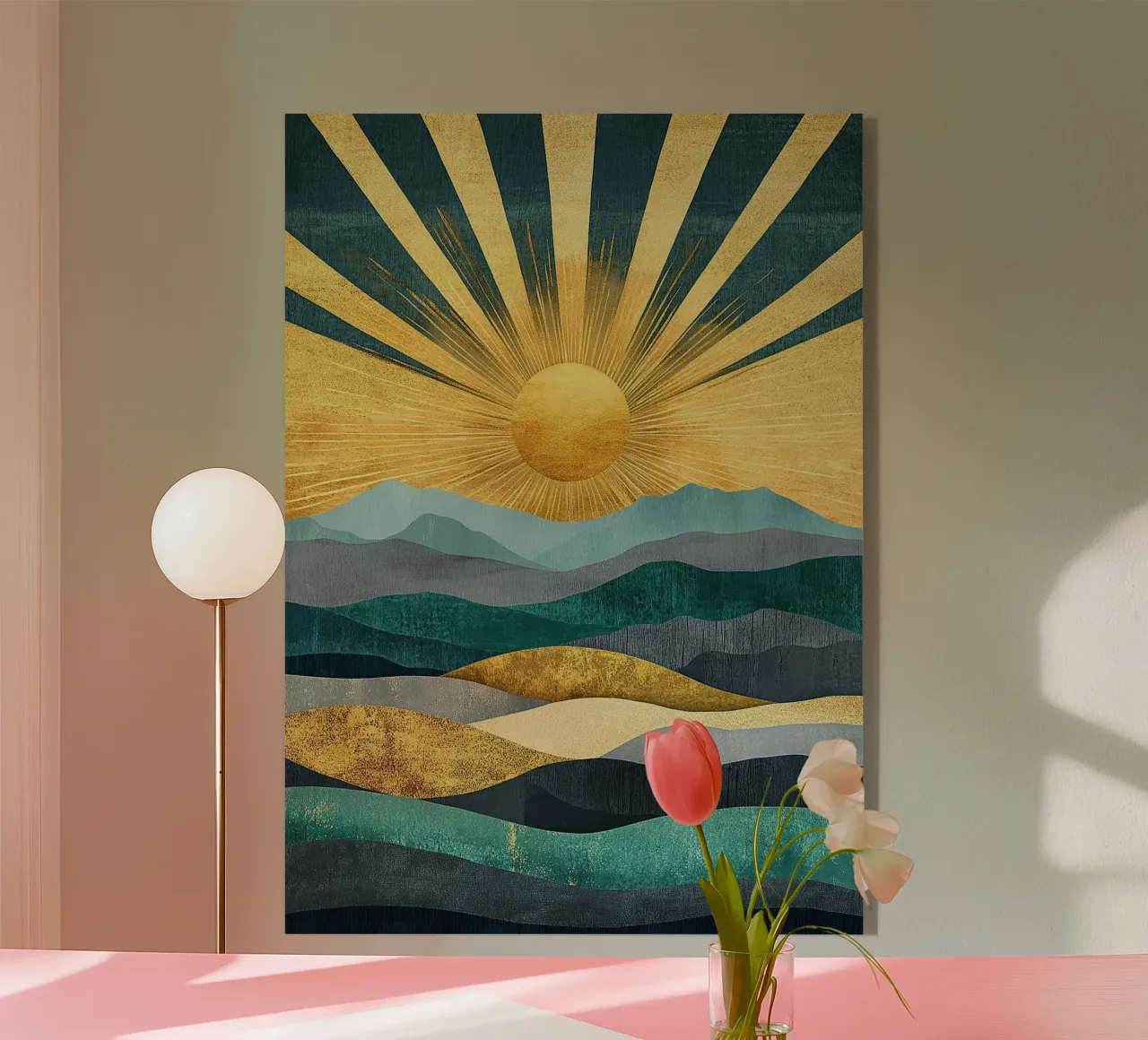 Sunlit Heights plexiglass da Niklas