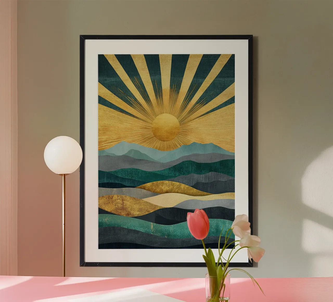 Sunlit Heights poster da Niklas