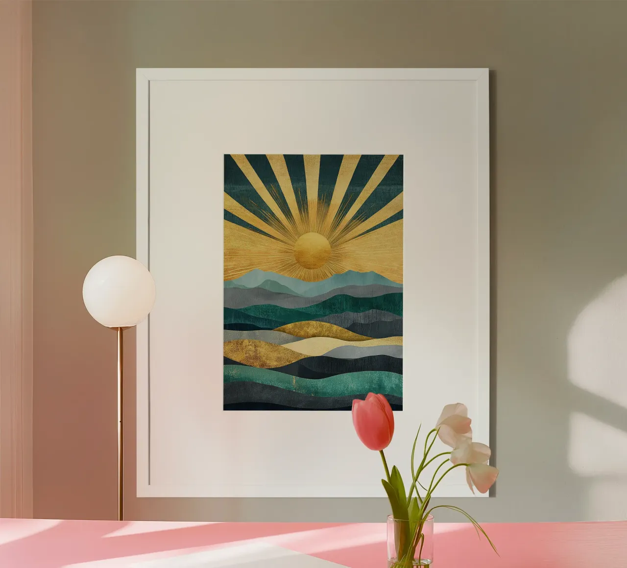 Sunlit Heights poster da Niklas