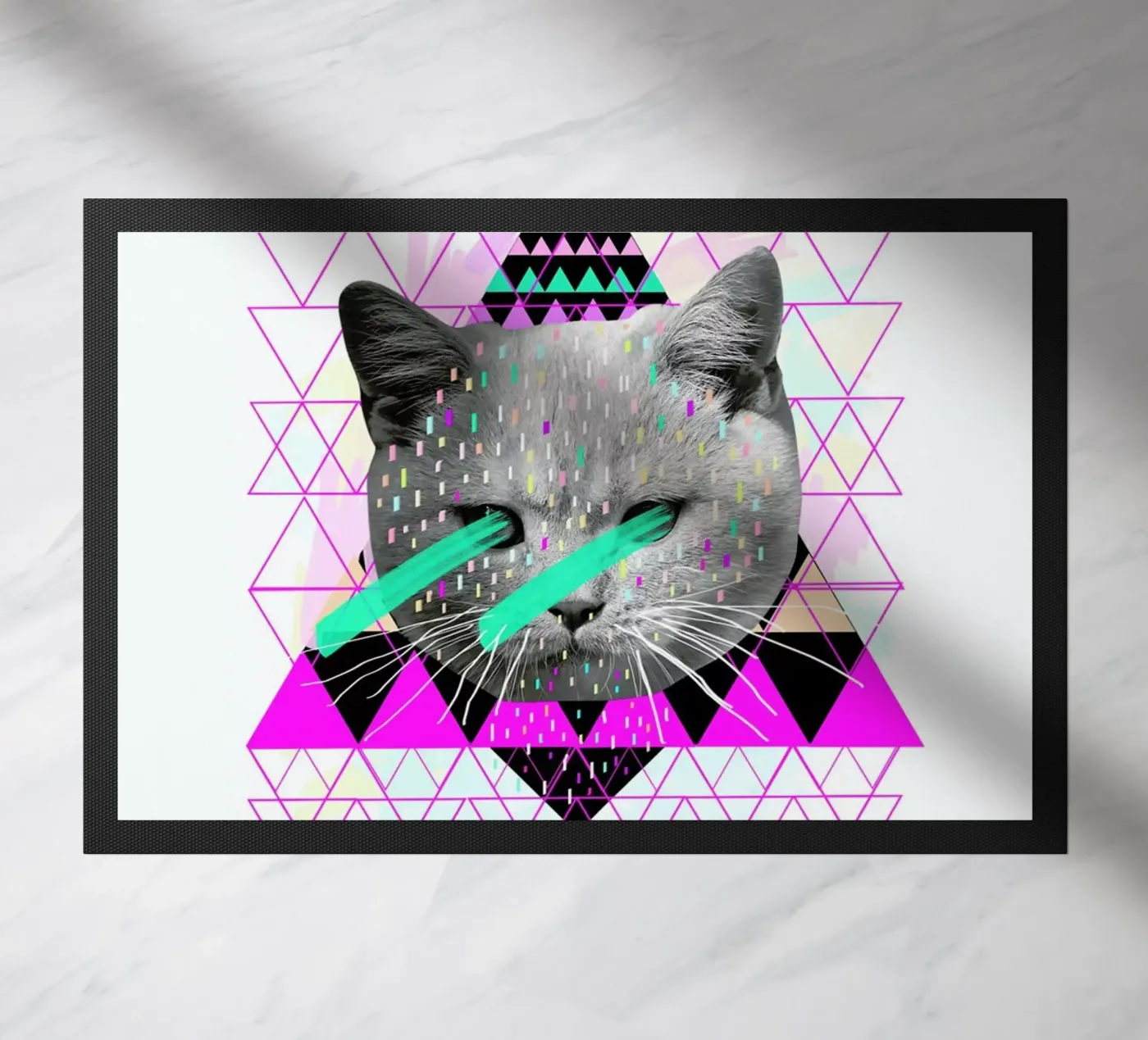 Pastel deurmat van Kris Tate