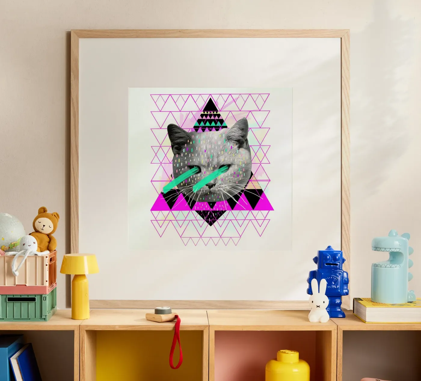 Pastel poster van Kris Tate