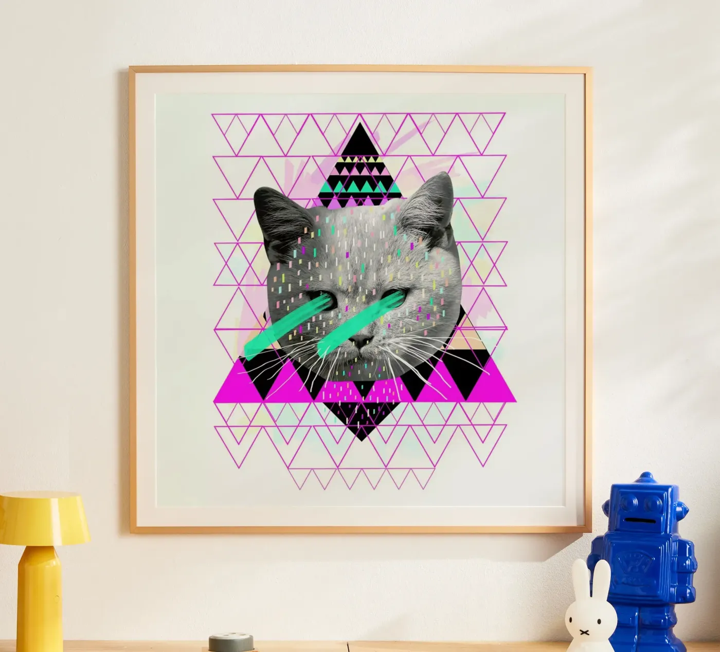 Pastel poster van Kris Tate