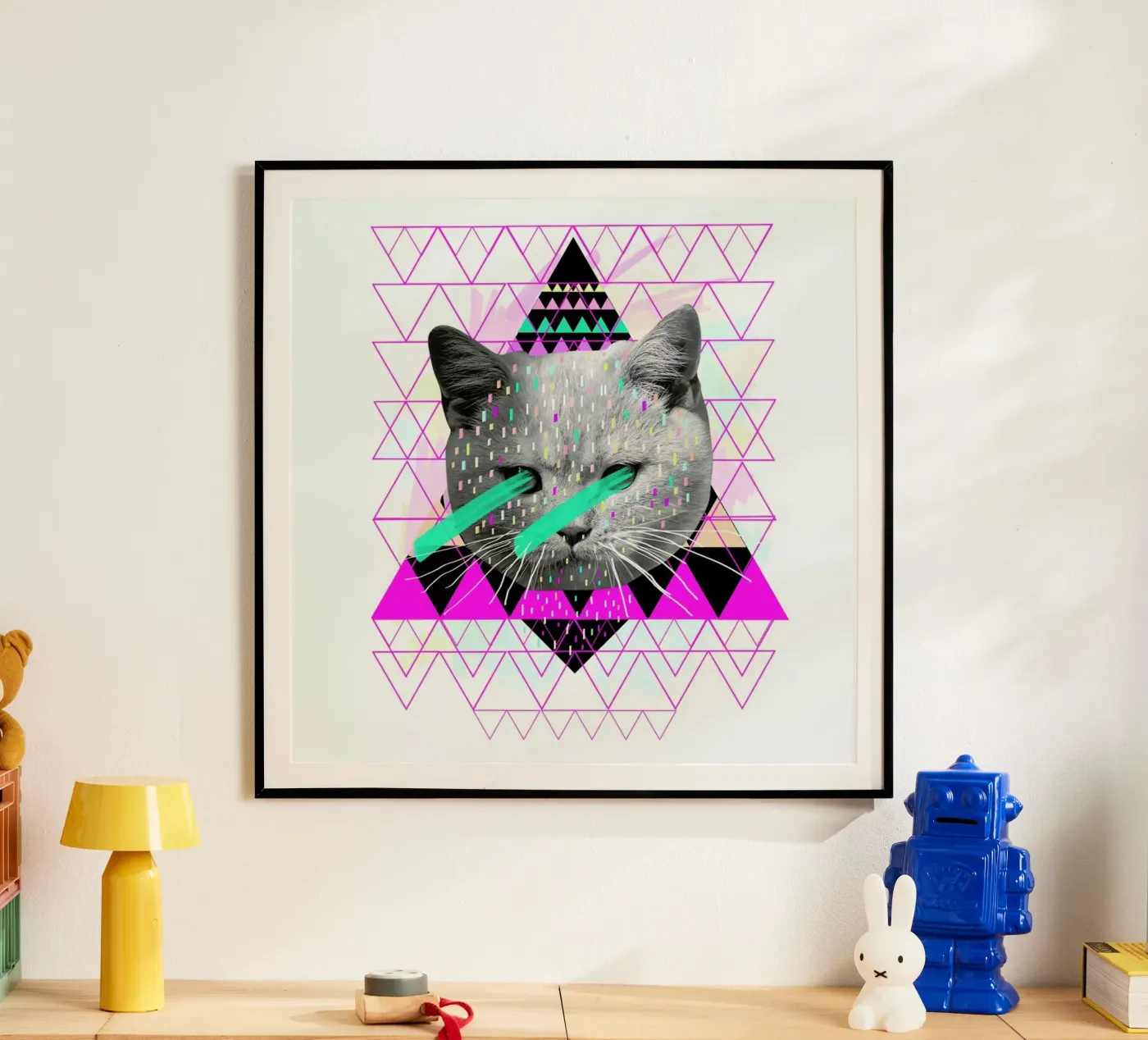 Pastel poster van Kris Tate