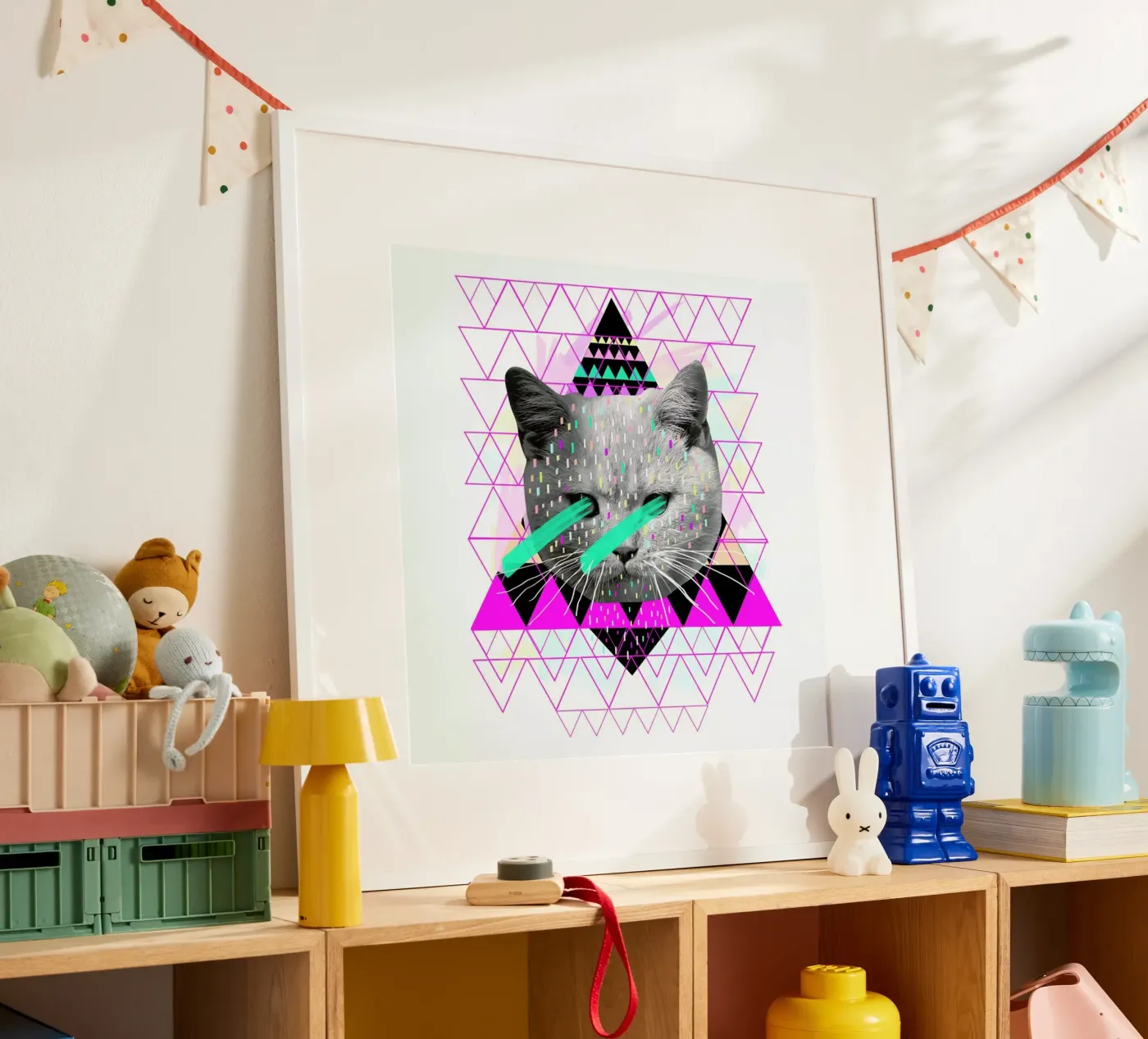 Pastel poster van Kris Tate