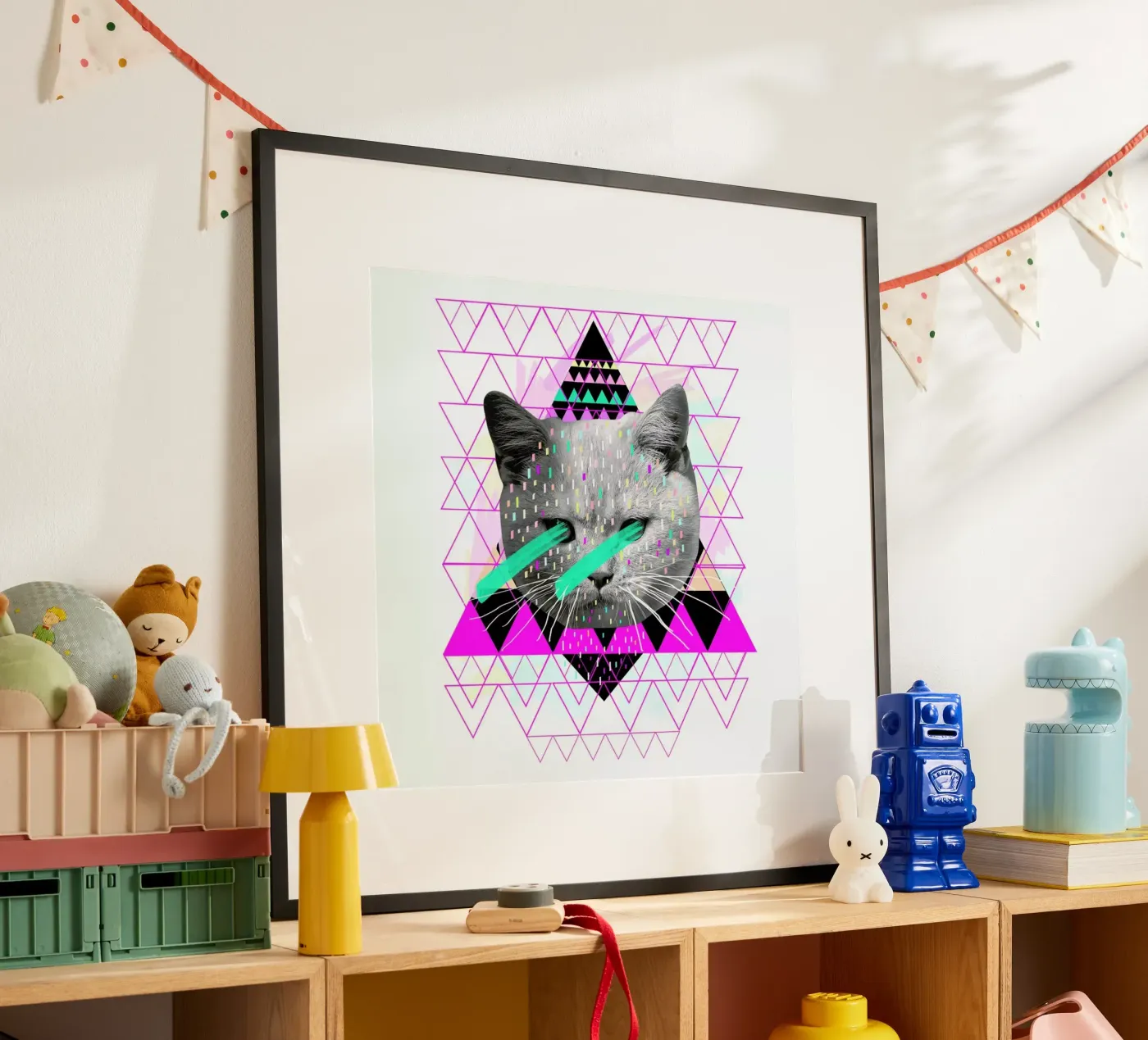 Pastel poster van Kris Tate