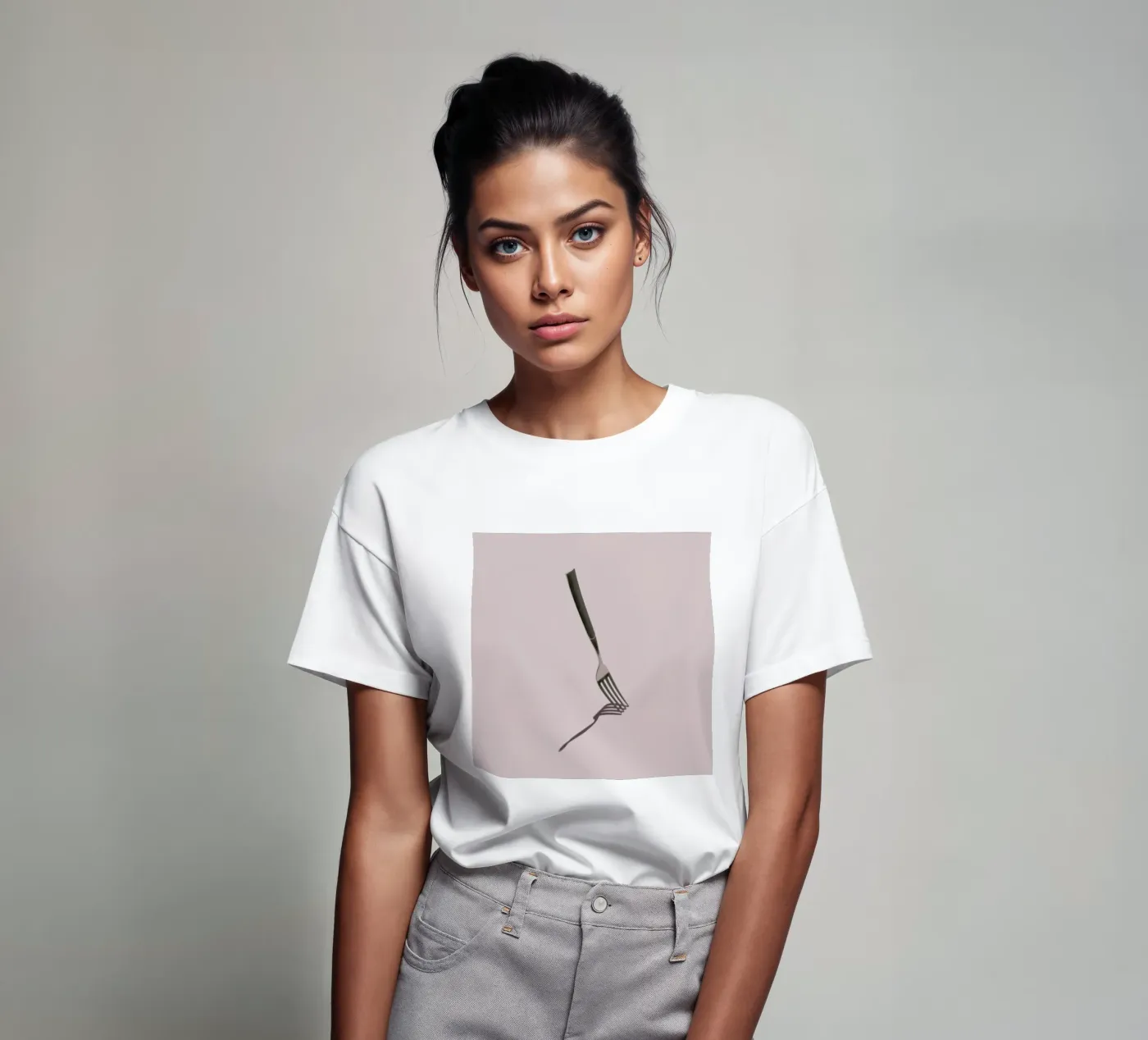 Fork t-shirt da George Griefy