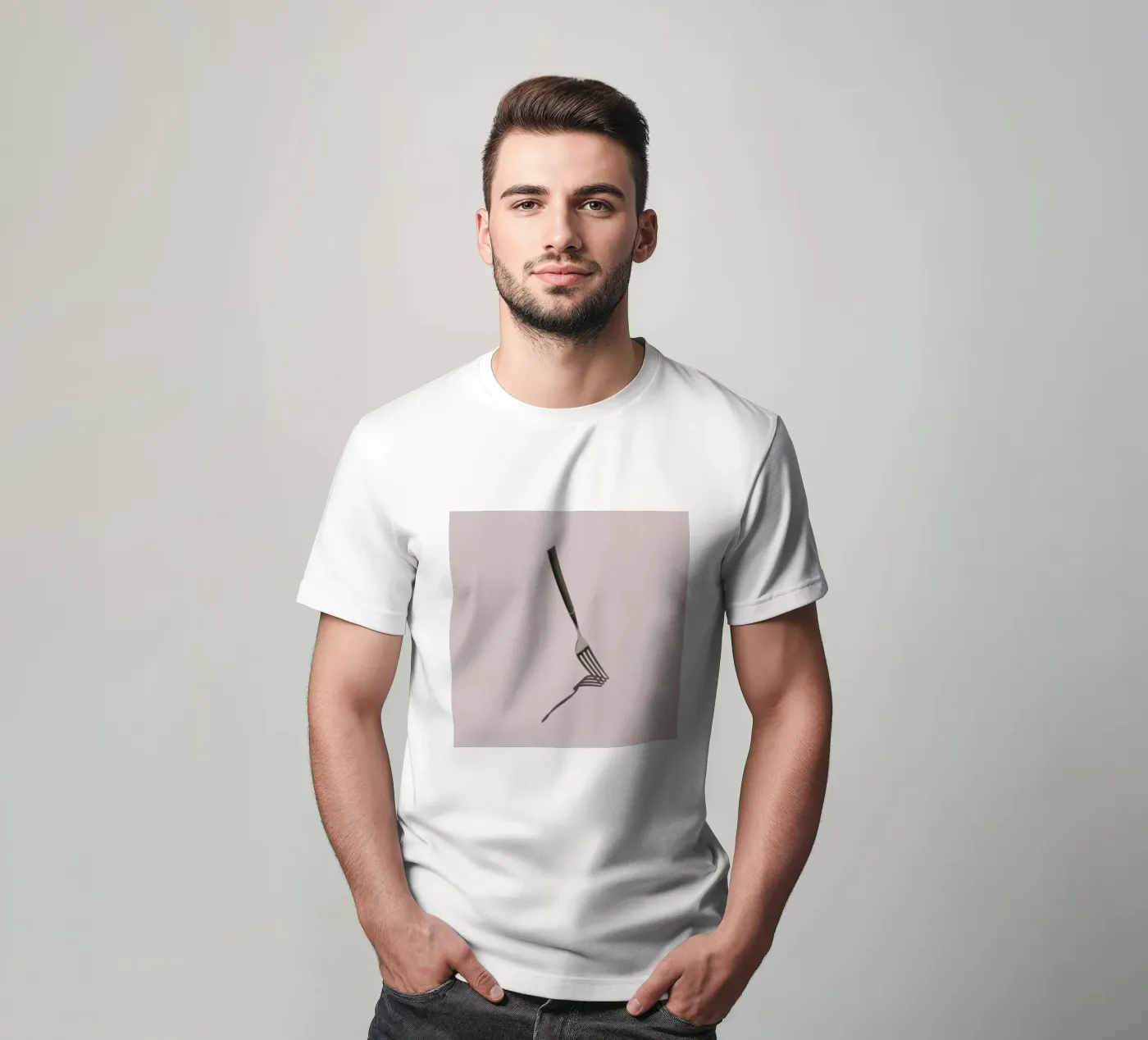 Fork t-shirt da George Griefy