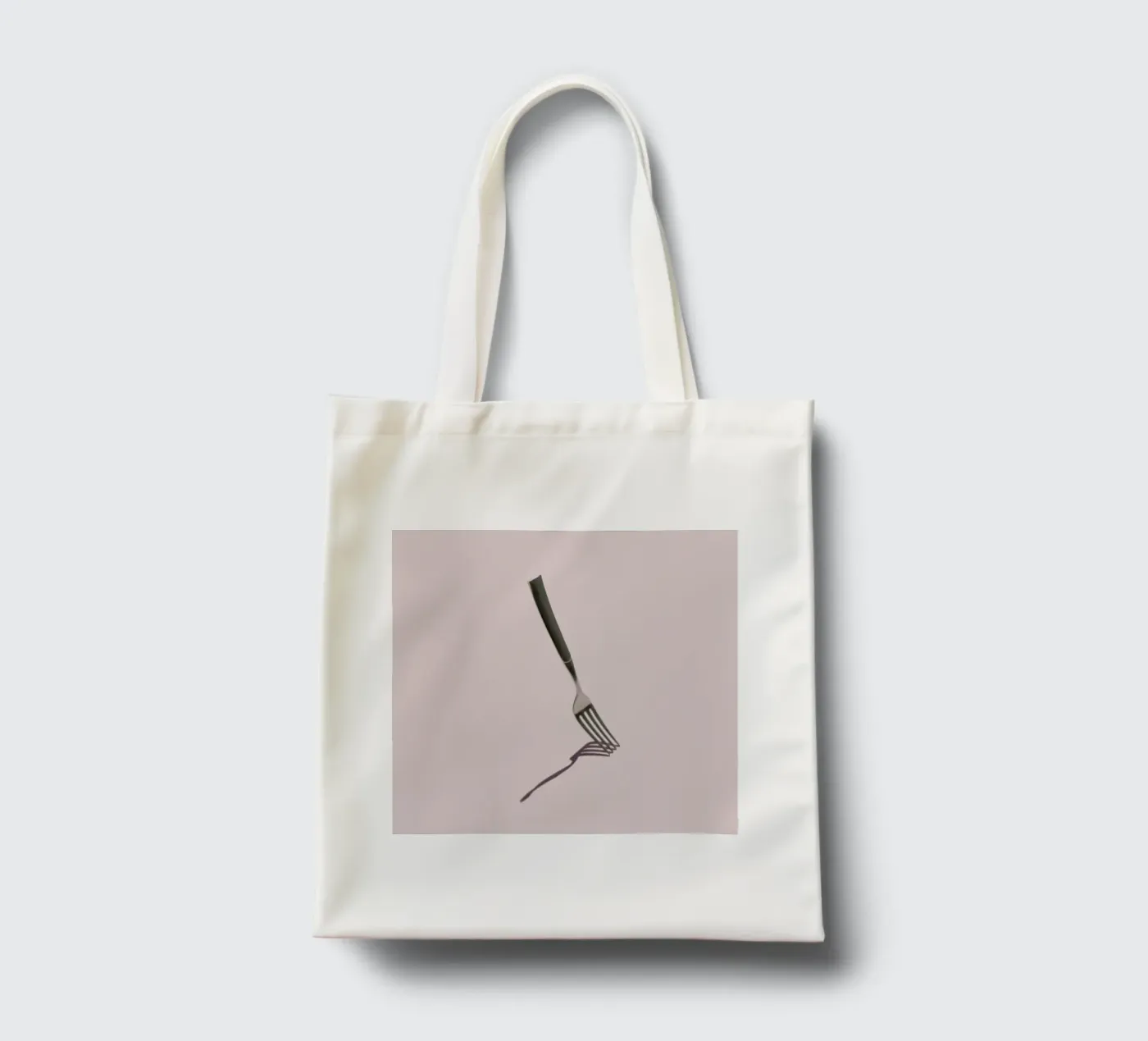 Fork tote bag by George Griefy