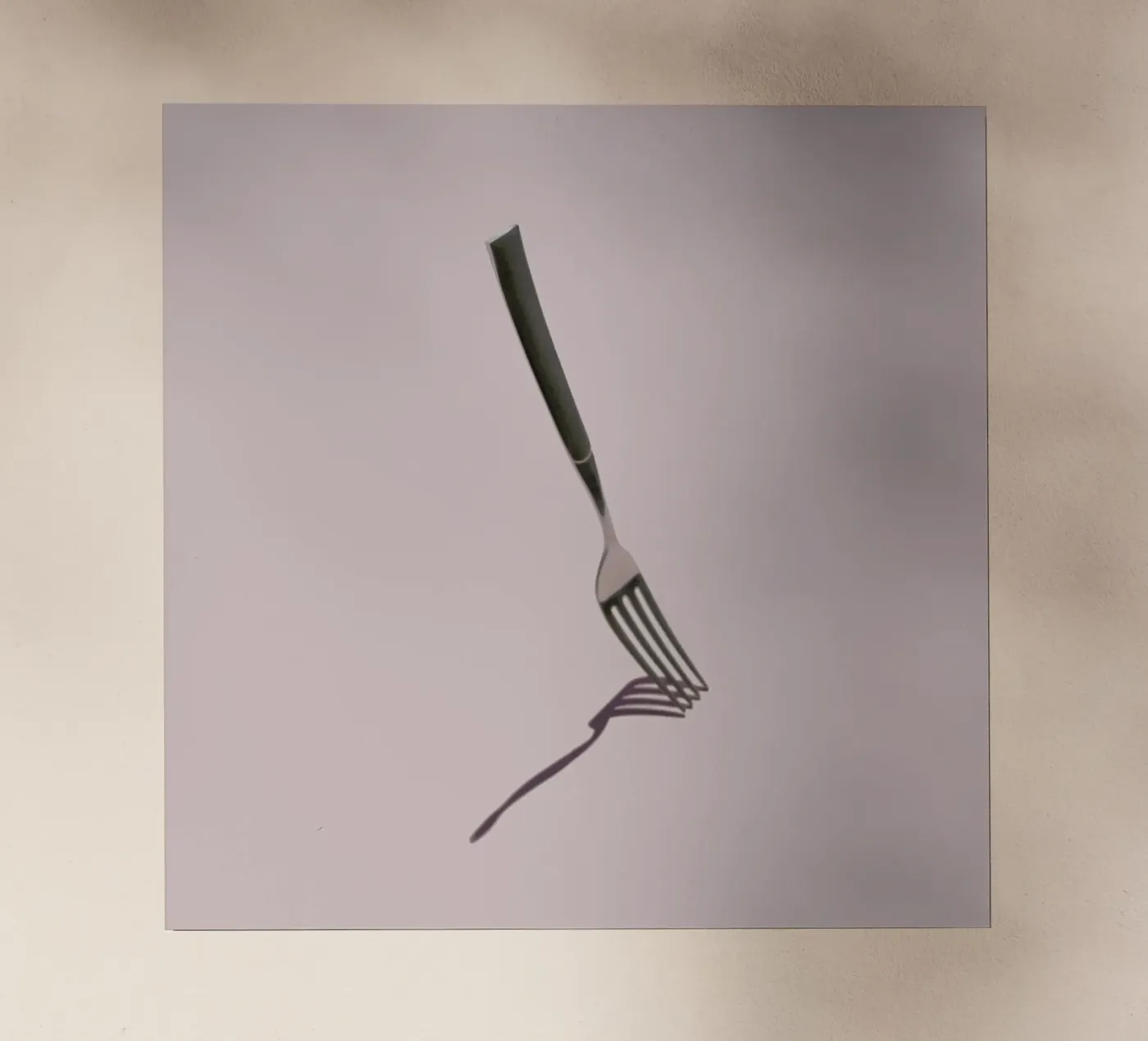 Fork backlit film by George Griefy