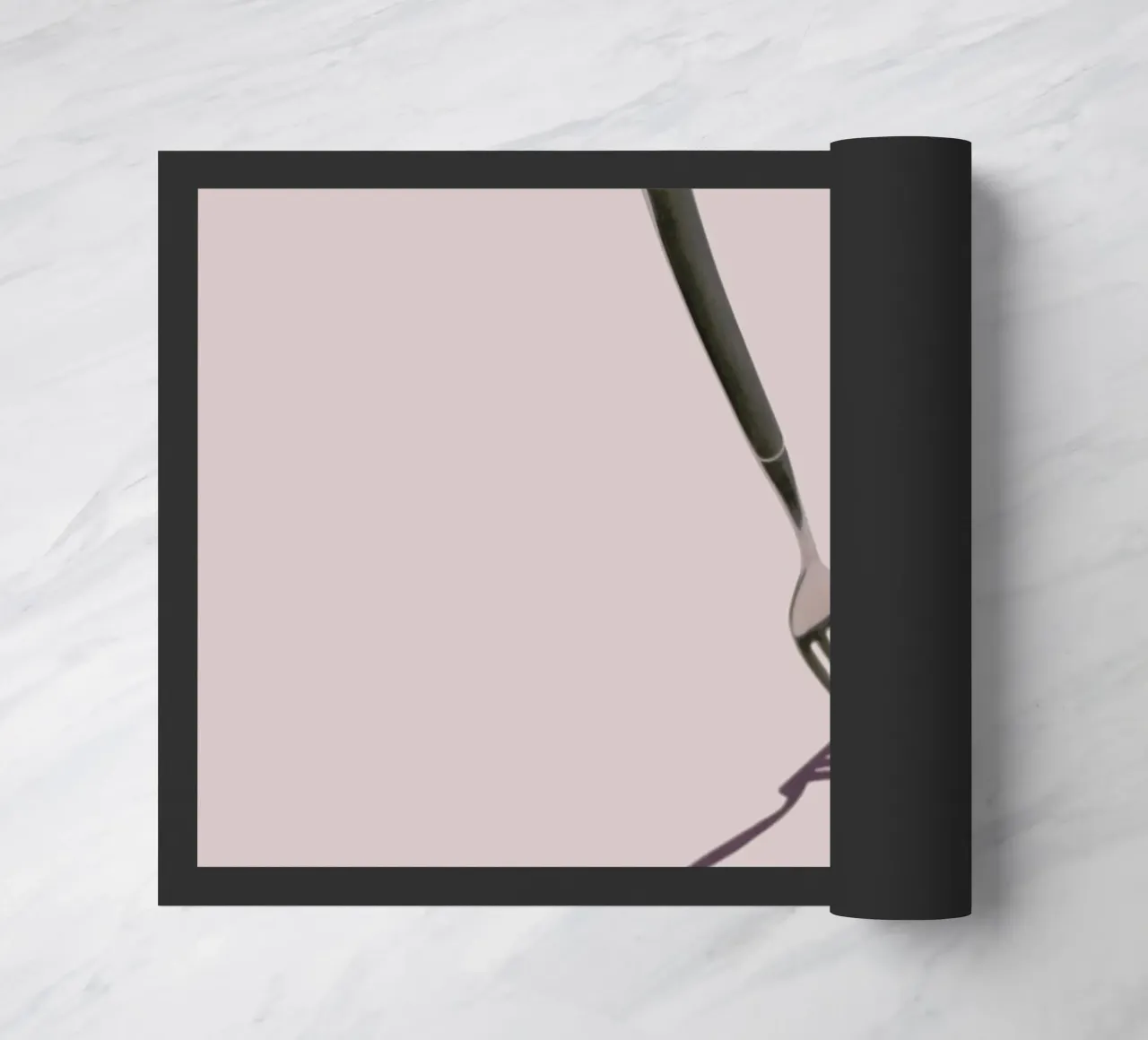 Fork doormat by George Griefy