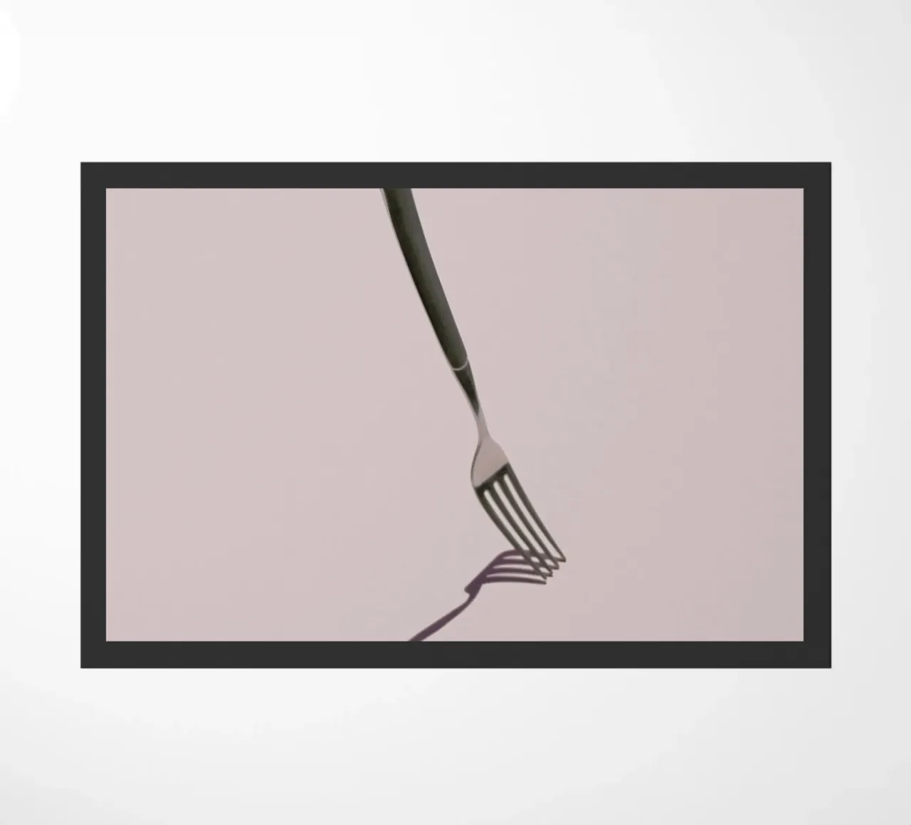 Fork doormat by George Griefy