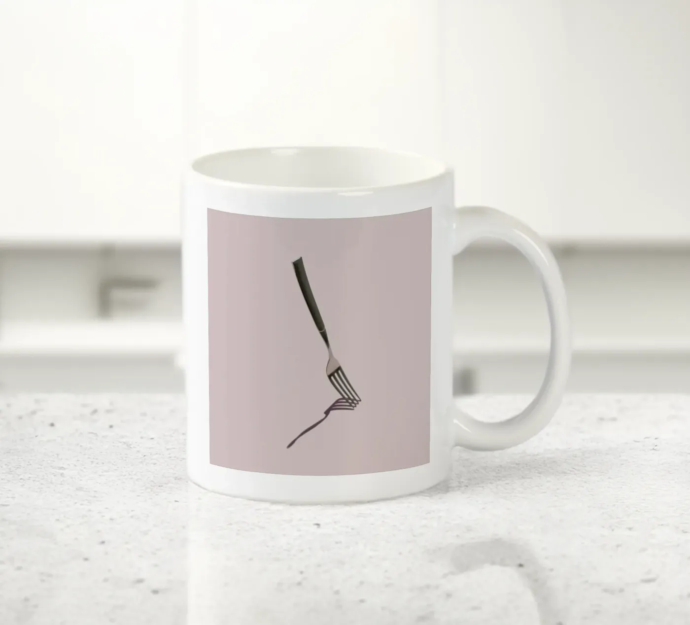 Fork tazza in ceramica da George Griefy