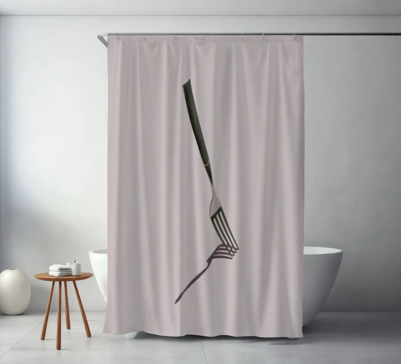 Fork douchegordijn van George Griefy