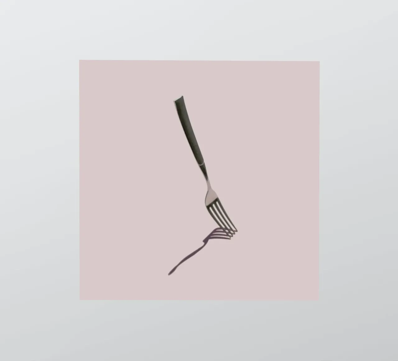 Fork sticker van George Griefy