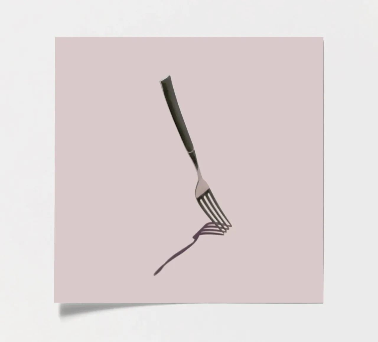 Fork stickervel van George Griefy