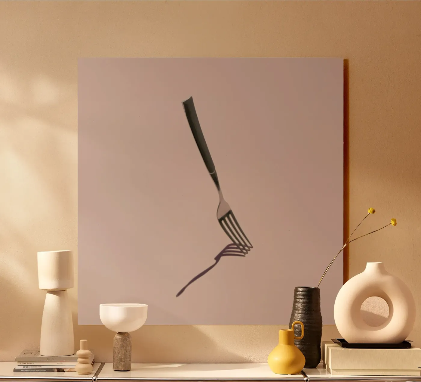 Fork acryl van George Griefy