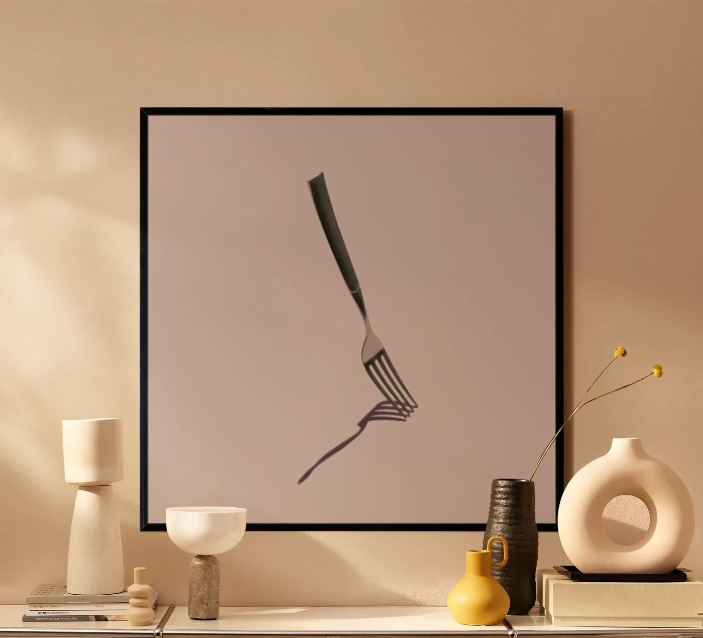 Fork poster by George Griefy