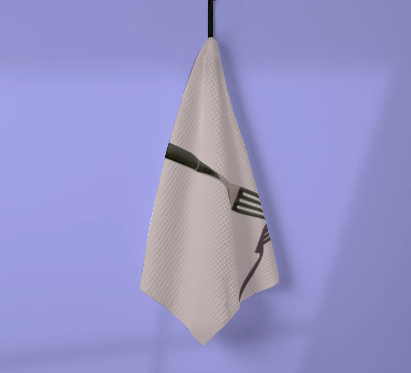 Fork Geschirrtuch von George Griefy