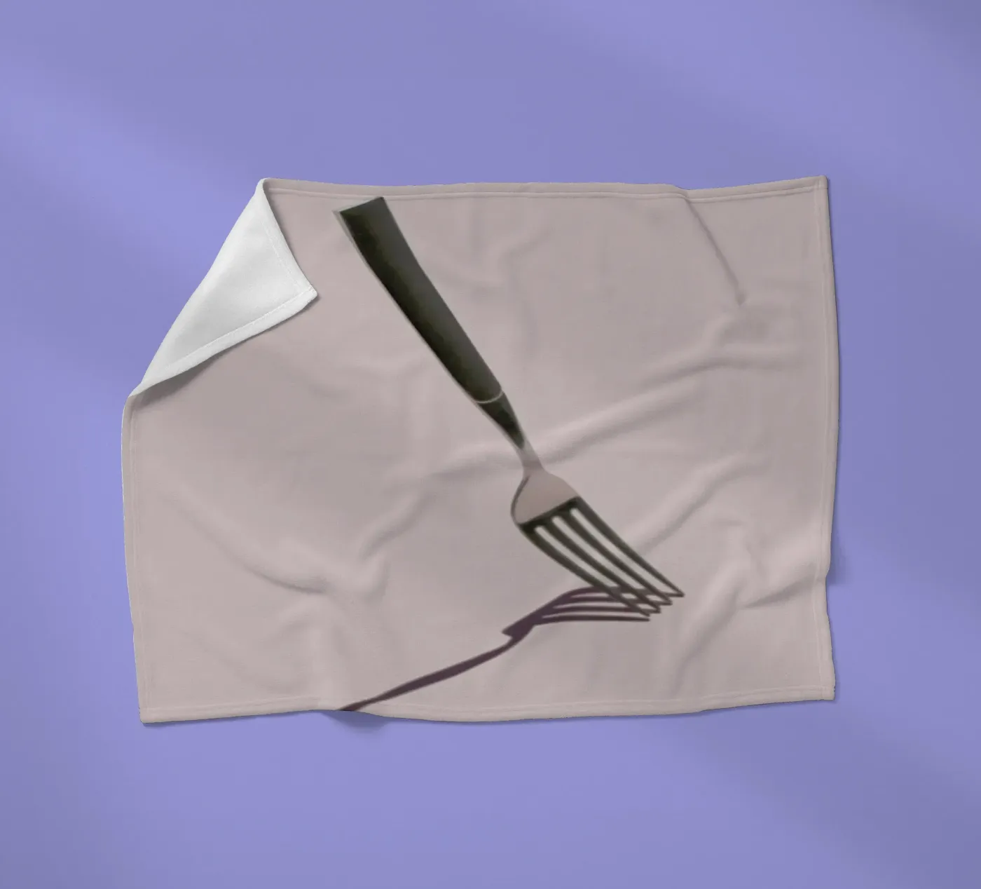 Fork Fleecedecke von George Griefy