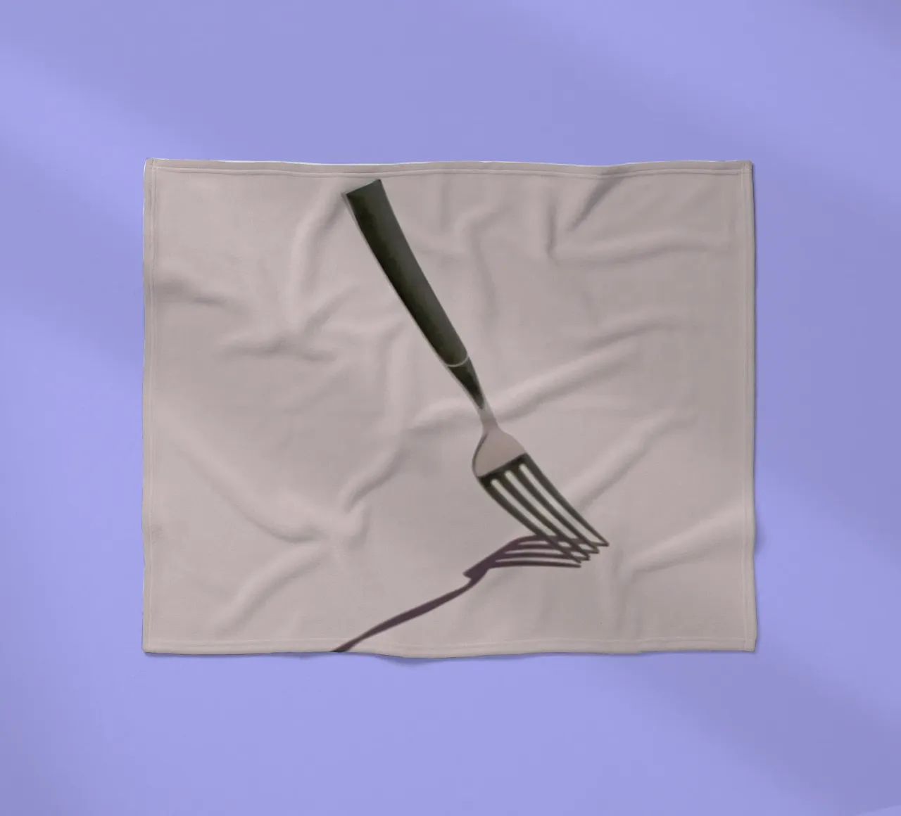 Fork Fleecedecke von George Griefy