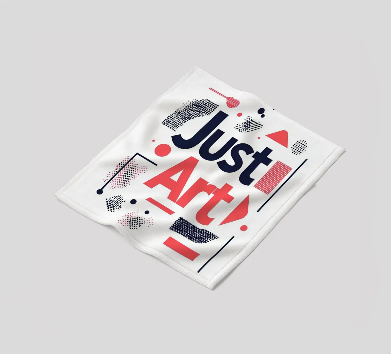 Just Art coperta in pile da Art Typo Essentiel