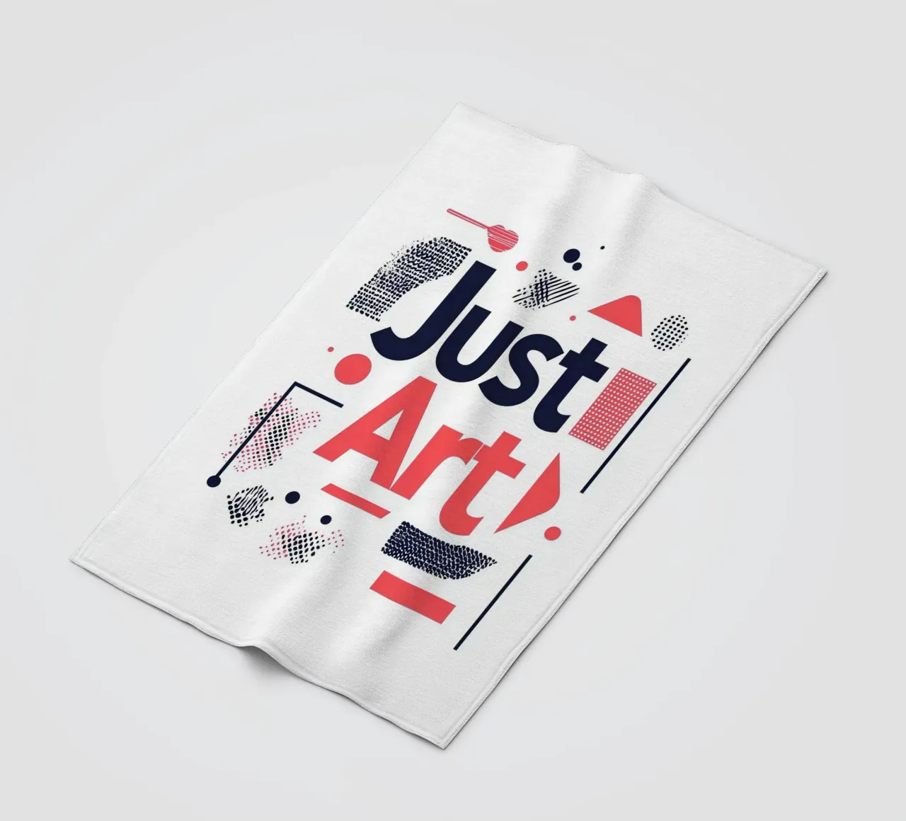 Just Art coperta in pile da Art Typo Essentiel