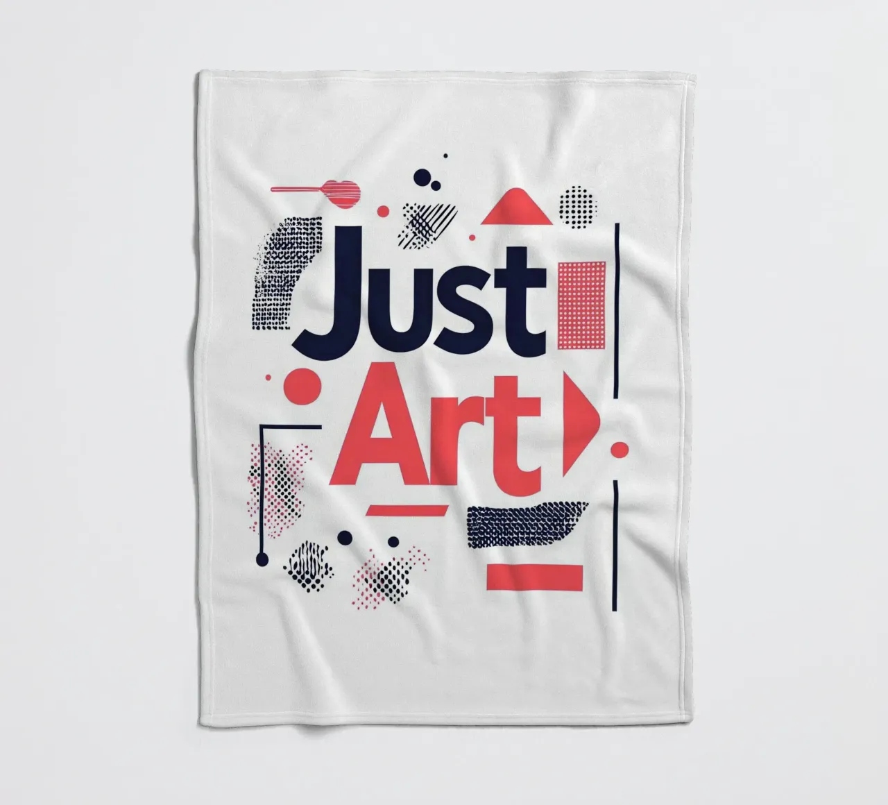 Just Art coperta in pile da Art Typo Essentiel