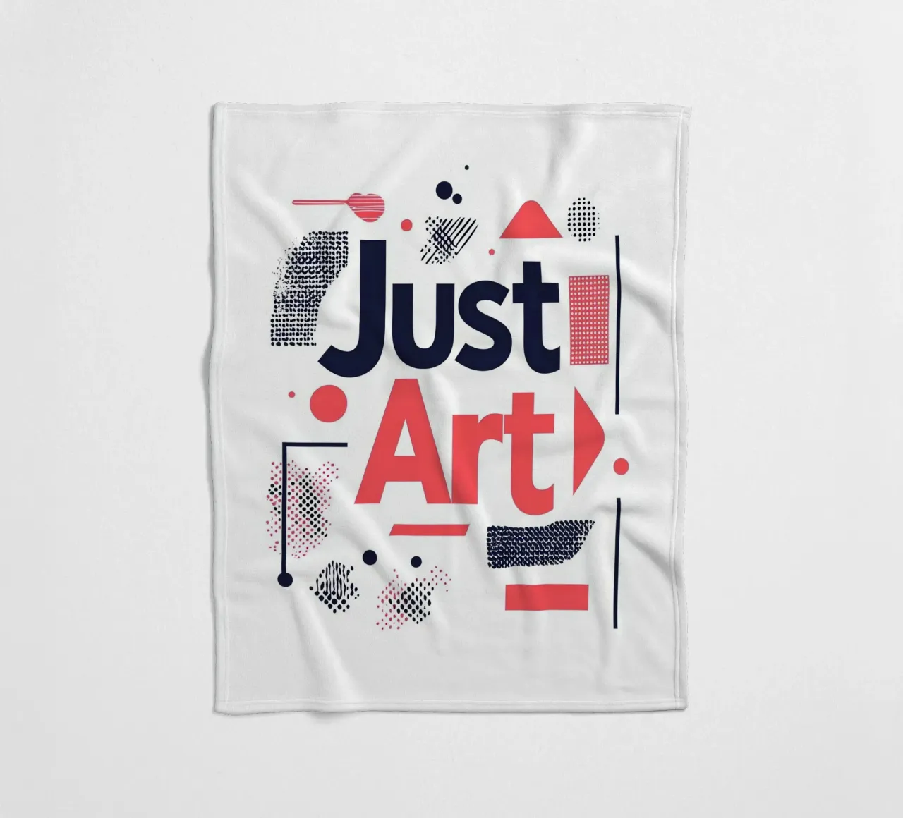 Just Art coperta in pile da Art Typo Essentiel