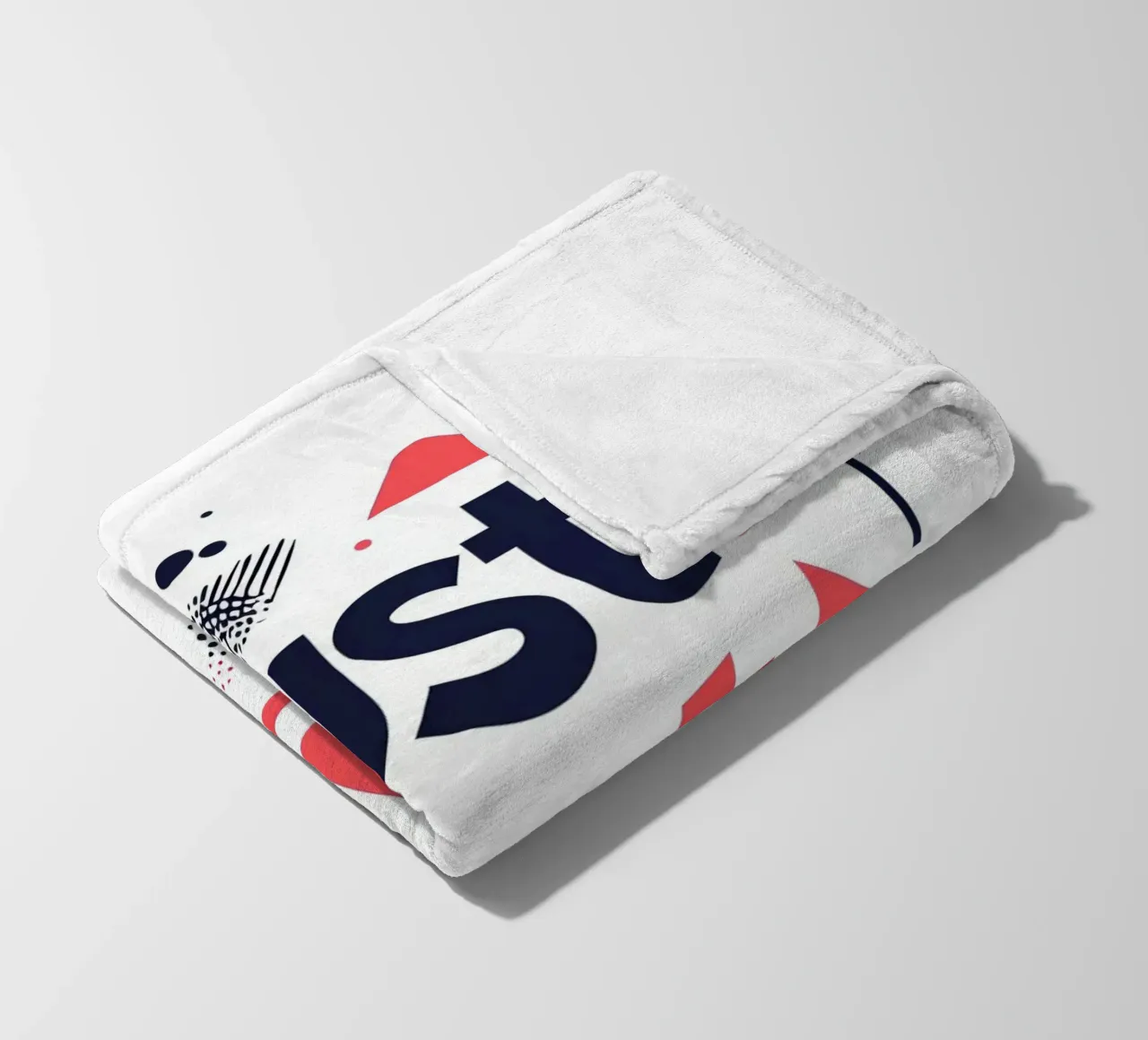 Just Art coperta in pile da Art Typo Essentiel