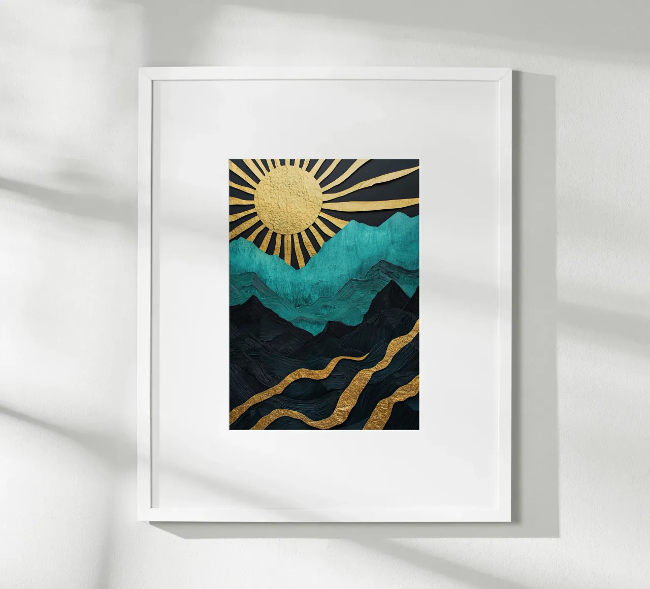Sun’s Embrace on the Peaks carta hahnemühle da Niklas