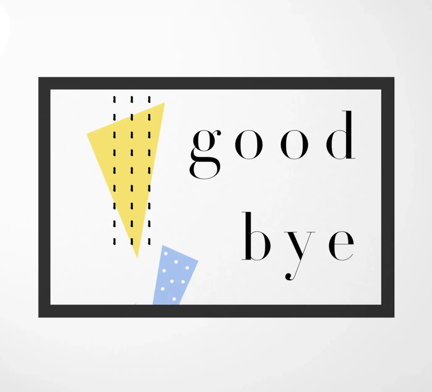 good bye for now zerbino da natural neutral