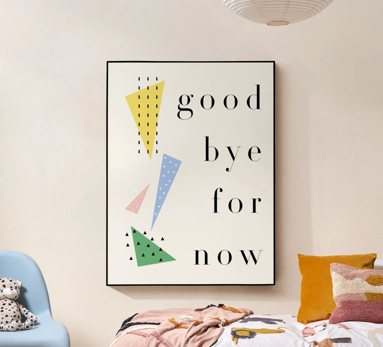 good bye for now plexiglass da natural neutral