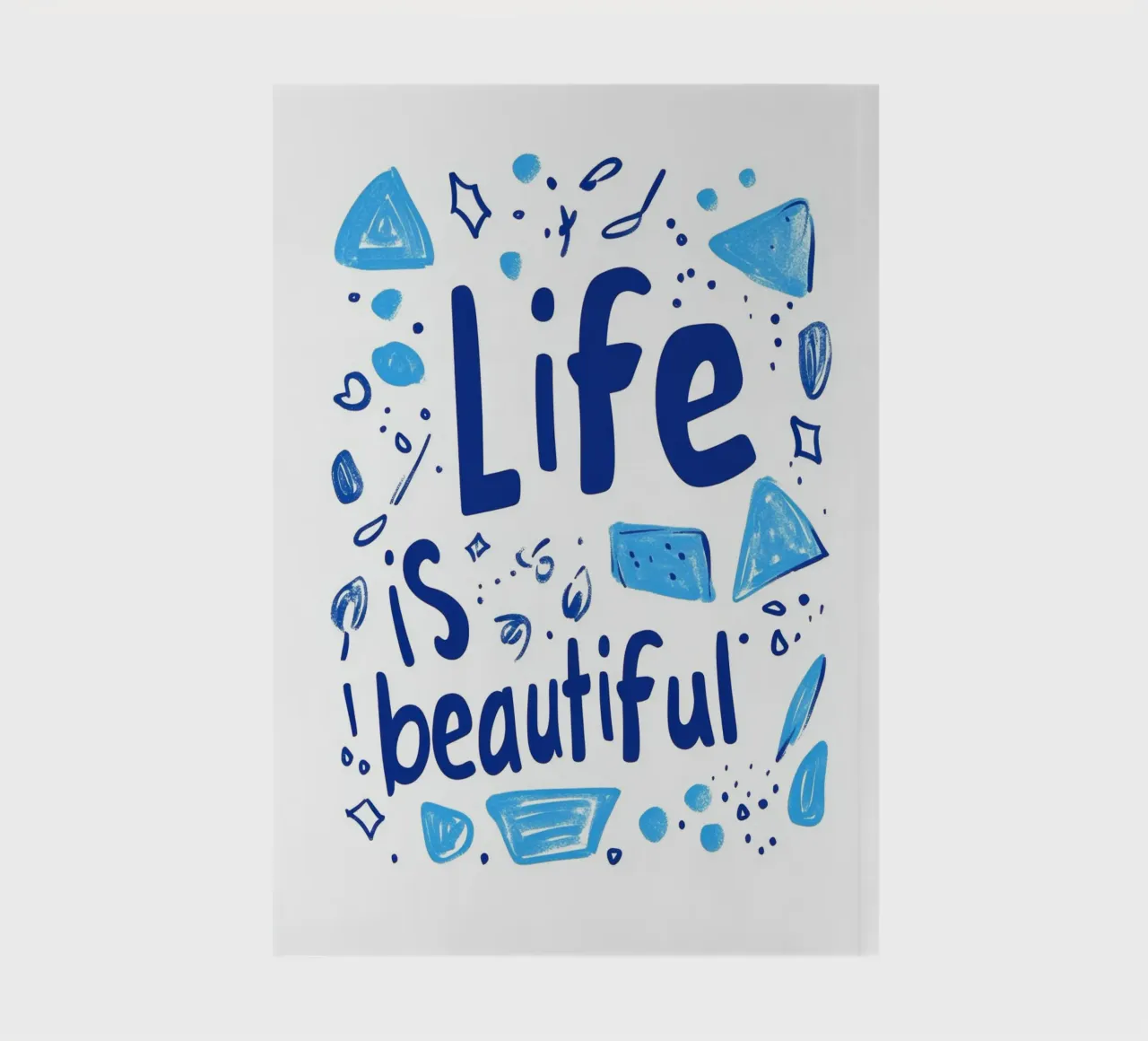Life is beautiful diario da Art Typo Essentiel