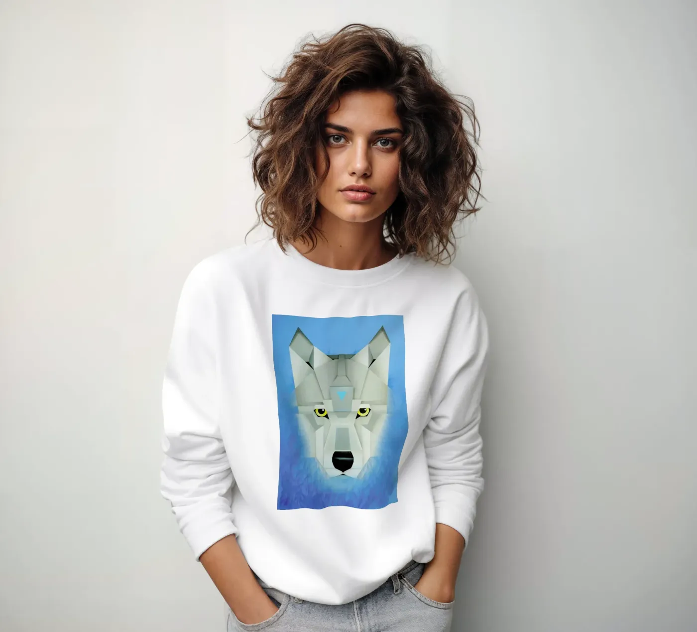 Wolf felpa da Maks.M