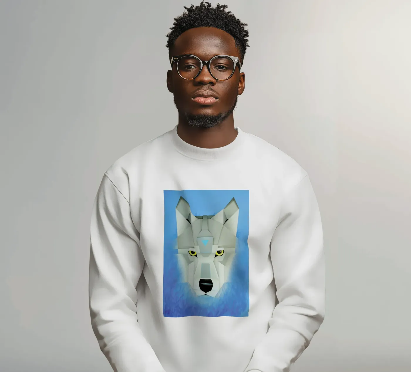 Wolf felpa da Maks.M