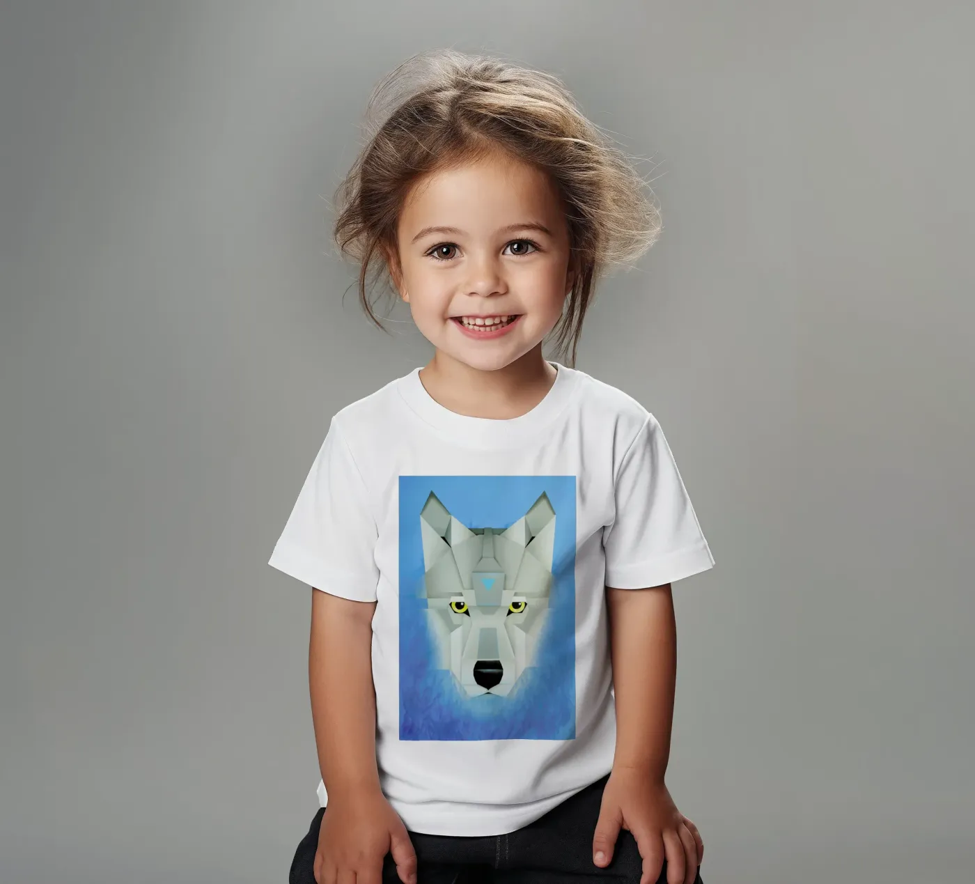 Wolf Kinder T-Shirt von Maks.M