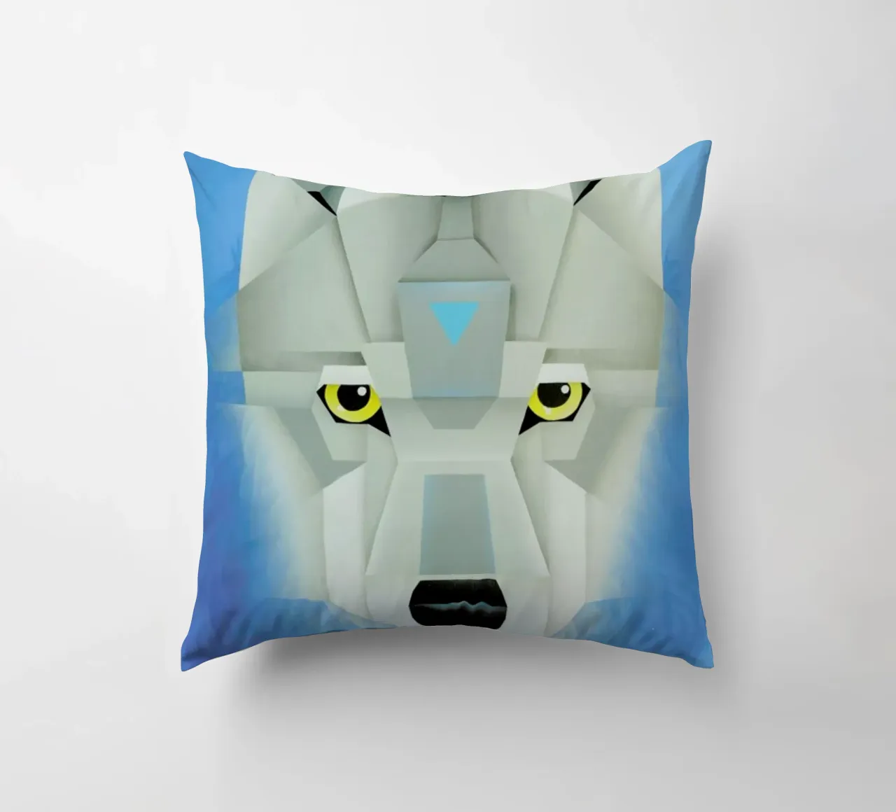 Wolf kussen van Maks.M