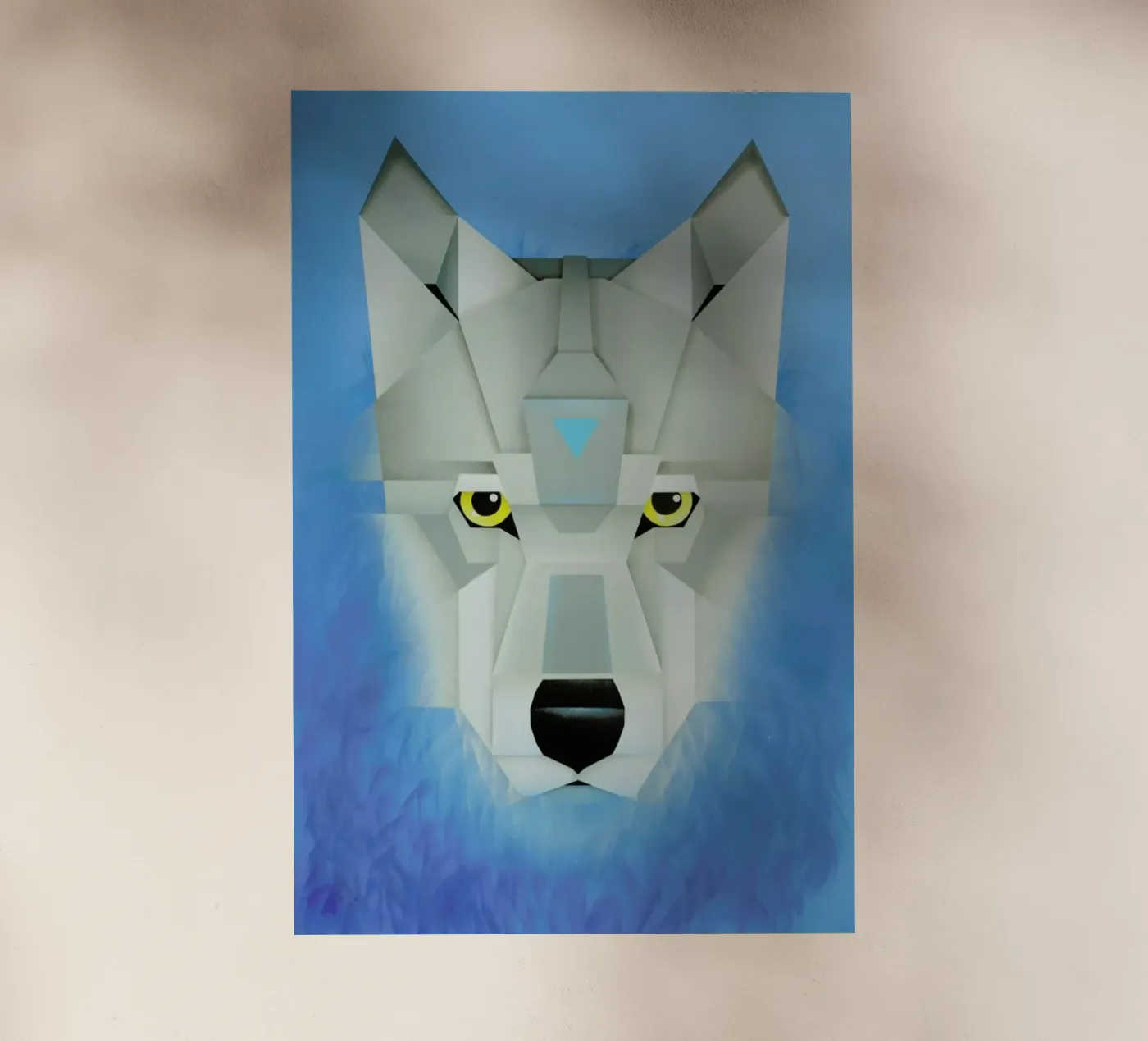 Wolf Backlit Folie von Maks.M