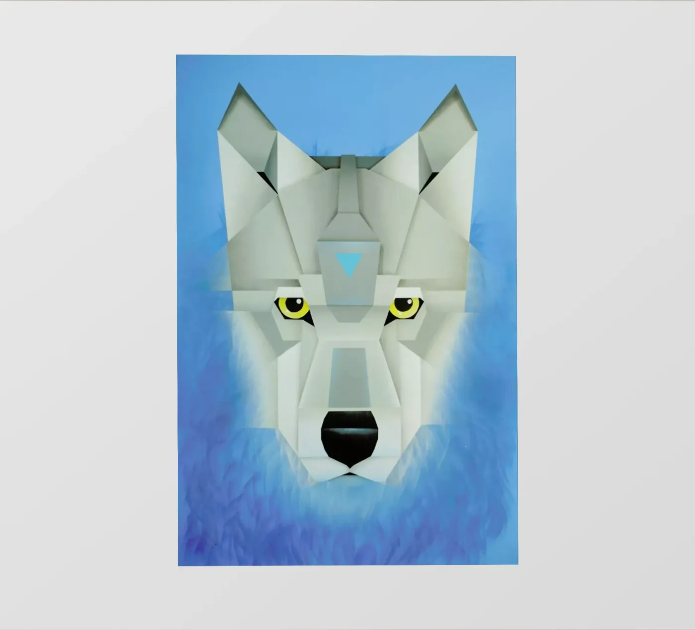 Wolf Backlit Folie von Maks.M