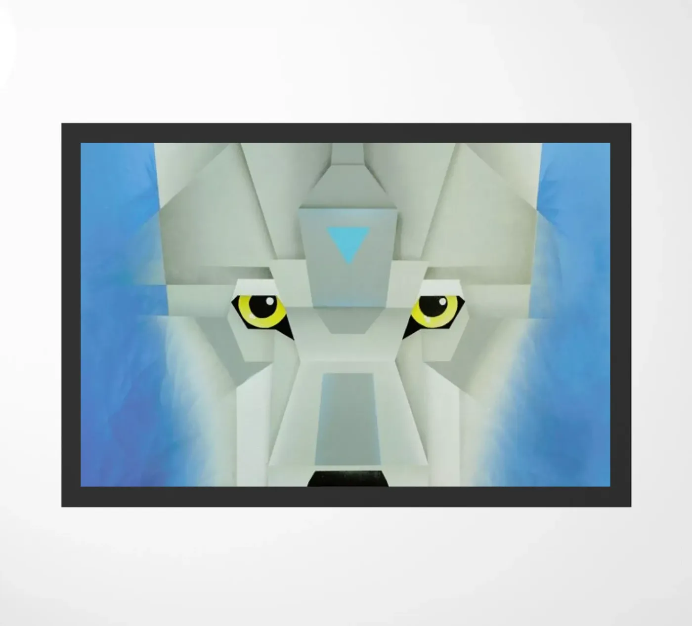 Wolf Fußmatte von Maks.M