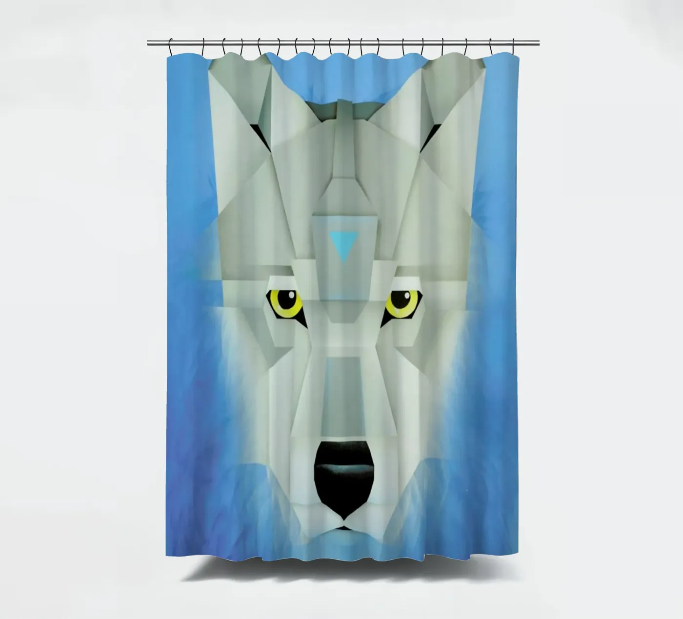 Wolf Duschvorhang von Maks.M