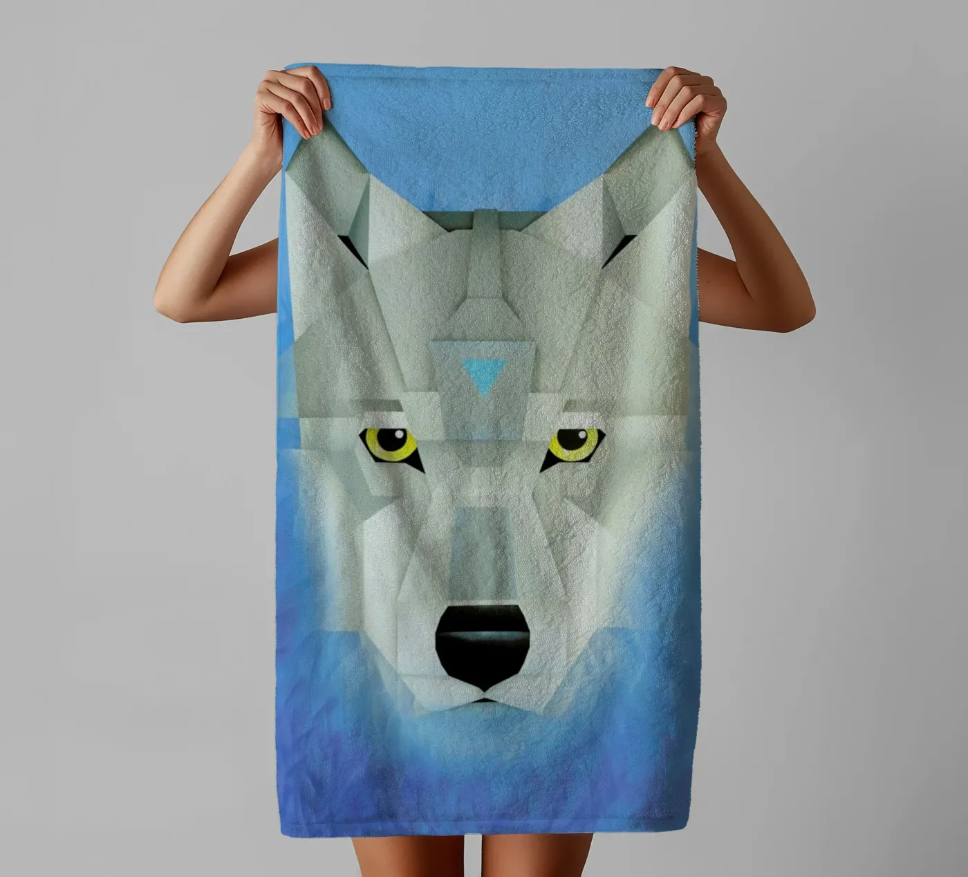 Wolf asciugamano da bagno da Maks.M