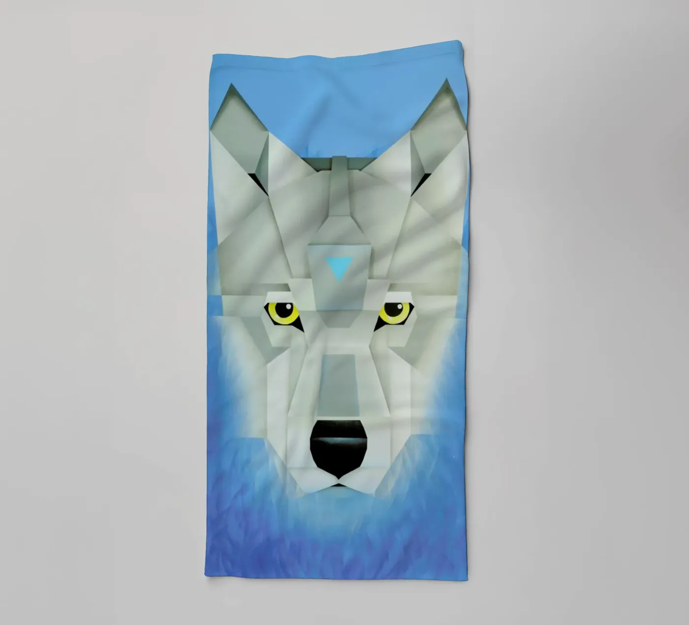 Wolf Handtuch von Maks.M