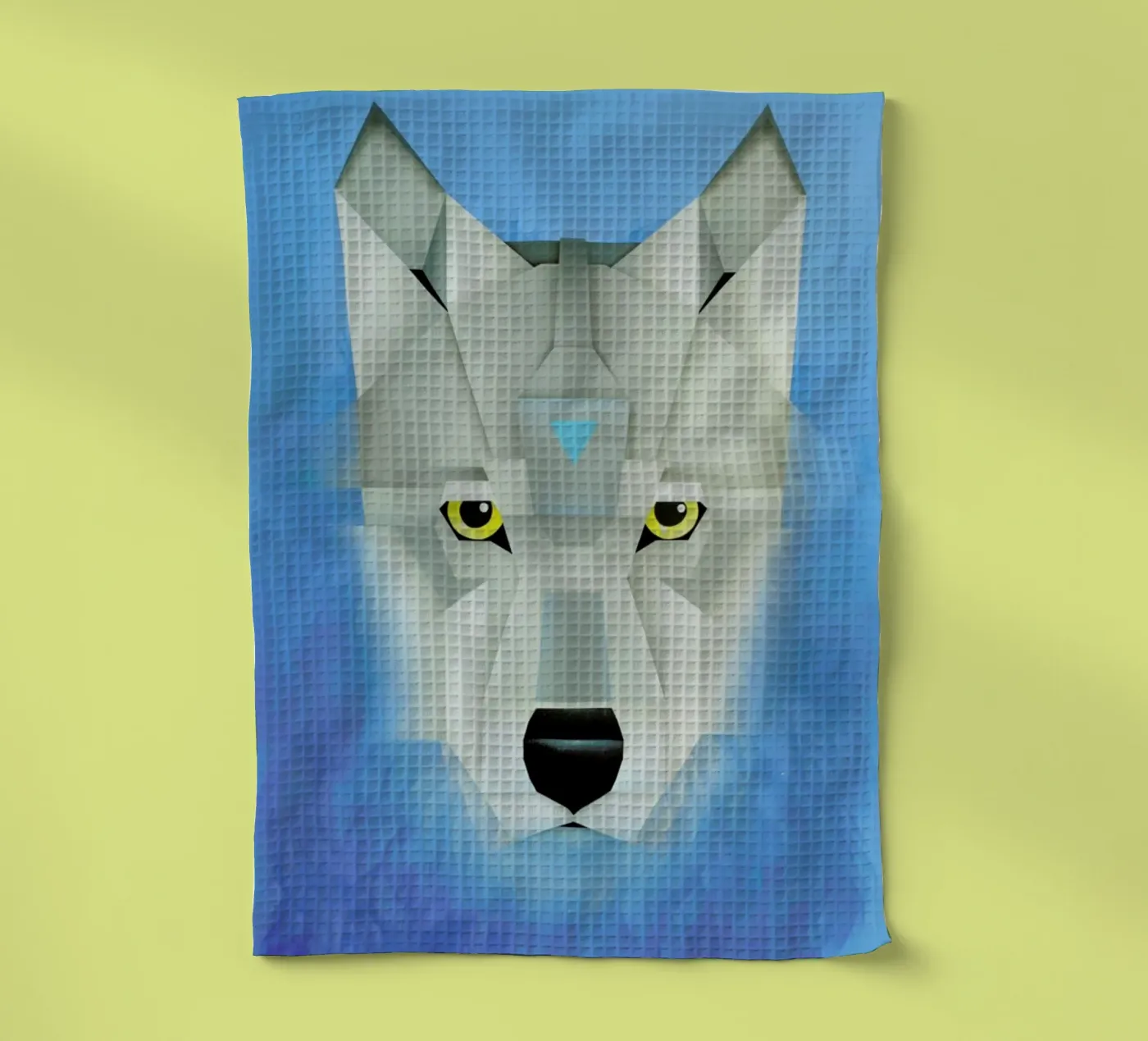 Wolf Geschirrtuch von Maks.M