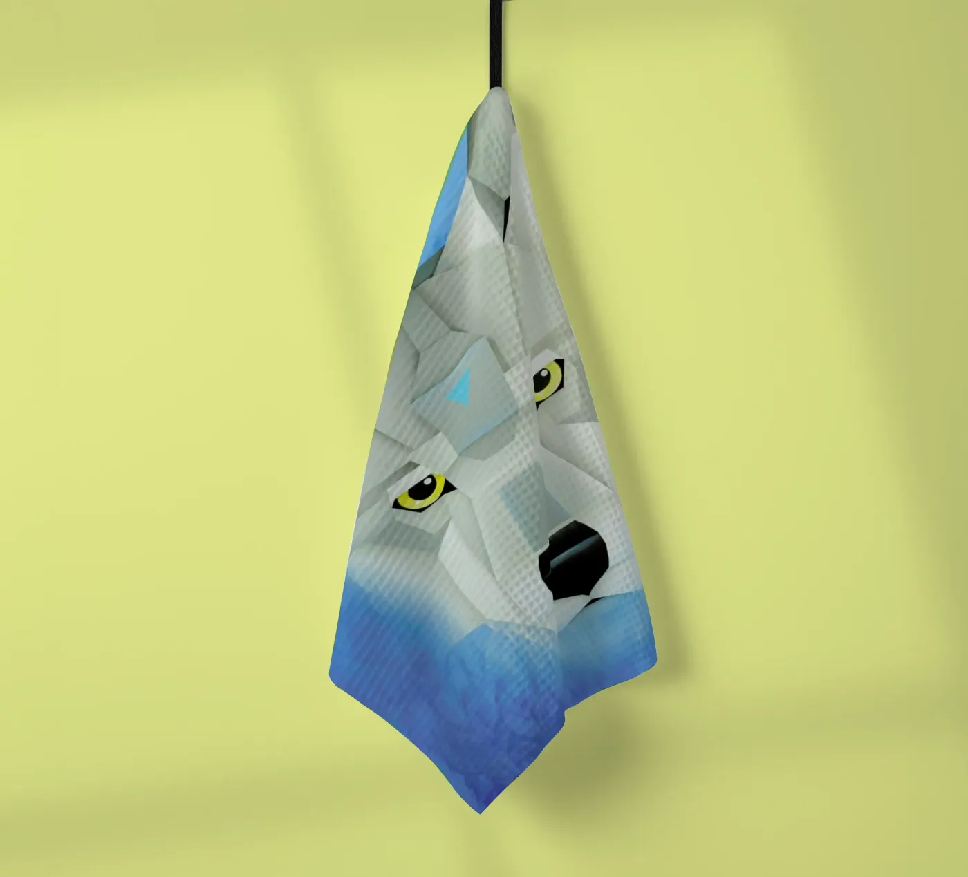 Wolf Geschirrtuch von Maks.M