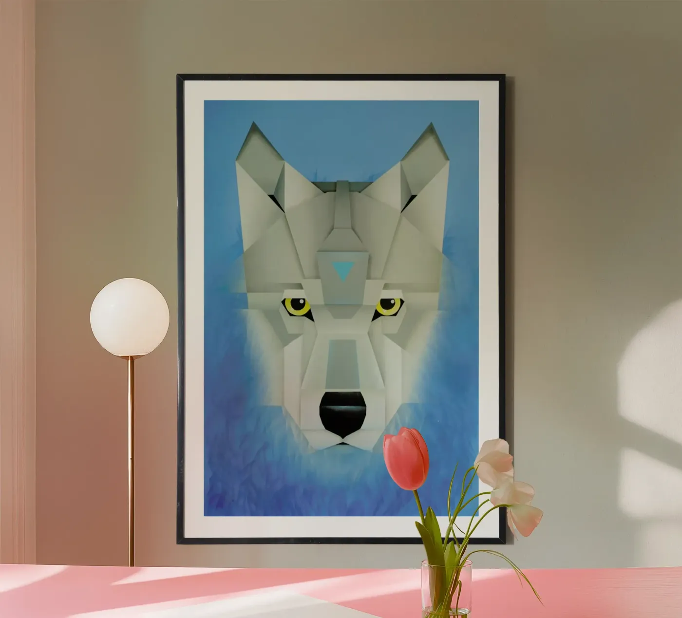 Wolf Poster von Maks.M