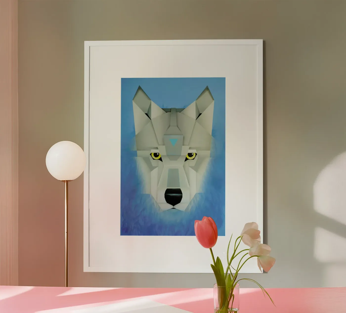 Wolf Poster von Maks.M