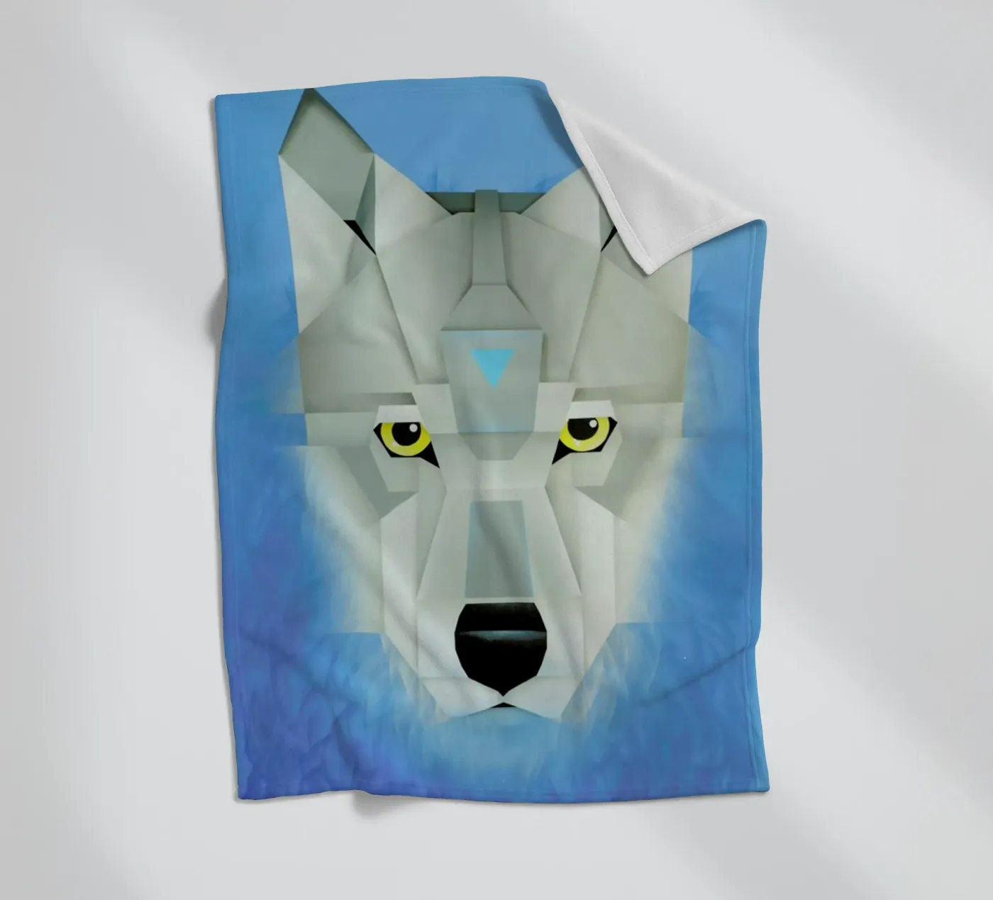 Wolf fleecedeken van Maks.M