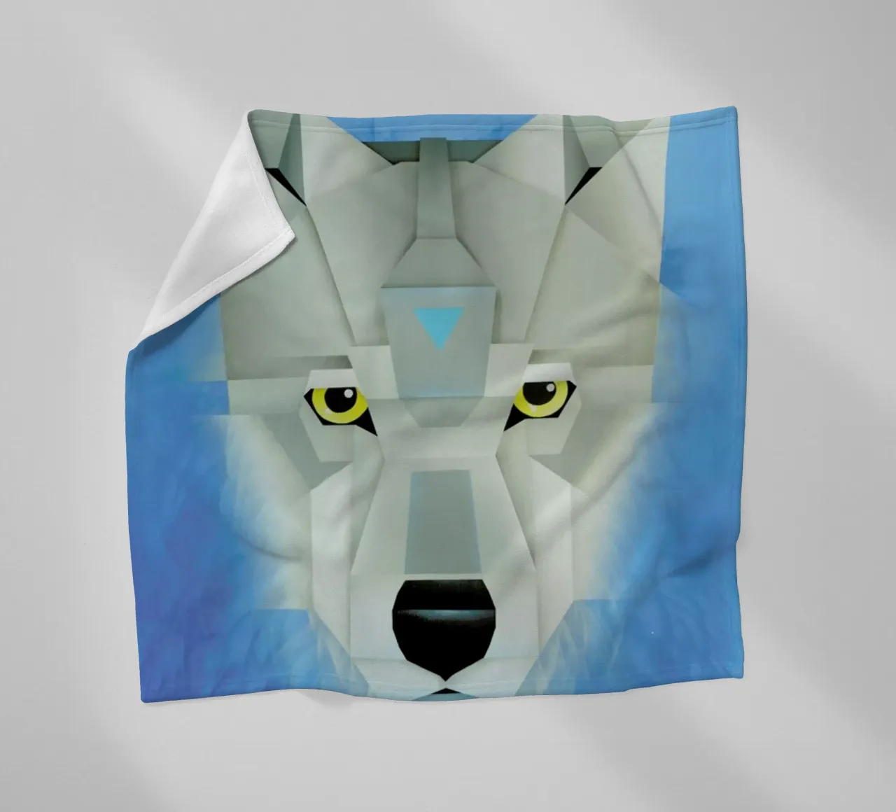 Wolf fleecedeken van Maks.M